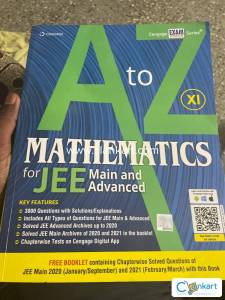 Cengage A TO Z MATHEMATICS BOOK FOR JEE MAIN AND ADVANCED