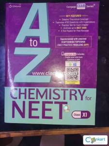 Cengage A to Z Chemistry for NEET (Class 11) - Exam Crack Series