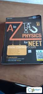 Cengage A to Z Physics NEET class 11th