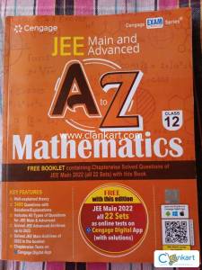 Cengage A to Z mathematics for jee mains and advanced class 12
