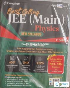 Cengage Best selling JEE Main Physics with free supplementary booklet