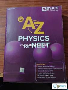 Cengage Byju's XII Physics textbook for NEET Unused