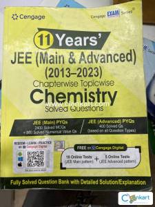 Cengage Chemistry Jee (mains and advanced) Pyqs