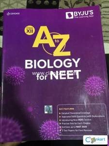 Cengage Class XII A to Z Biology for NEET