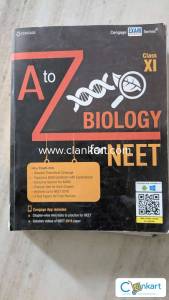 Cengage Exam Crack Series A to Z Biology for NEET Class XI