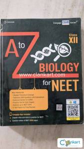 Cengage Exam Crack Series A to Z Biology for NEET Class XII