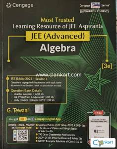 Cengage JEE(Advanced) Algebra by G.tewani