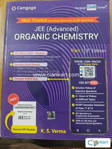 Cengage JEE(Advanced) Organic Chemistry Part 1 3rd edition