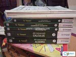 Cengage JEE Advanced Mathematics Full Set (5 Books) by G. Tewani
