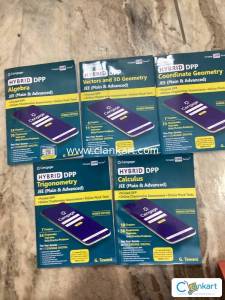 Cengage JEE mains and advanced Maths books ( set of 5 books)