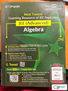 Cengage Jee Advanced Algebra Mathematics book(top tier condition)