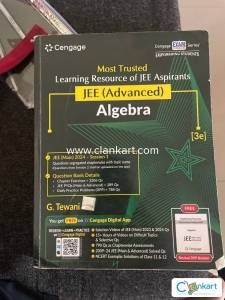 Cengage Math for JEE(Advanced) Algebra with free DDP BOOK