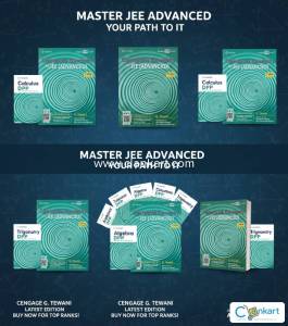 Cengage Mathematics for Jee Mains + Advanced  full set available