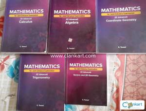 Cengage Maths JEE (Advanced) and Mains Books {set of 5} Along with DPP