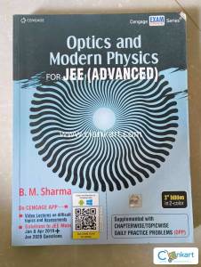Cengage Optics and Modern Physics by BM Sharma for Jee Advanced