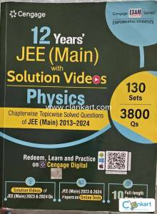 Cengage Physics with chapter-wise 12 years JEE Main with solution