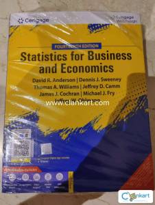Cengage Statistics for Business and Economics