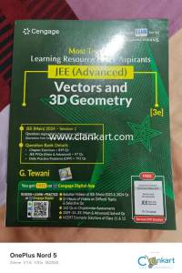 Cengage Vector and 3D with DPP UNUSED whatsapp 9664561559