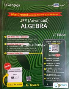 Cengage algebra mathematics for jee advanced by G. Tewani