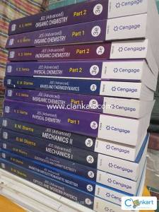 Cengage jee advanced physics and chemistry books set with dpp.