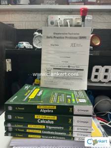 Cengage jee maths books and unsolved spp(No pen marks and fresh pages)