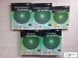 Cengage mathamatics 5 book combo for JEE Advanced