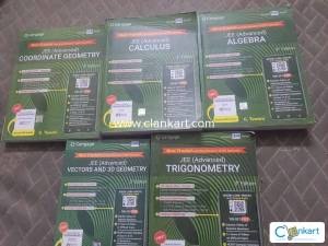 Cengage maths book by g.tewani . Set of 5 for jee advanced