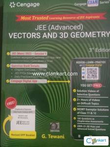 Cengage vectors and 3D geometry for jee mains and advanced
