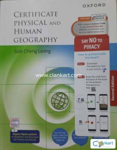 Certificate Physical and Human Geography