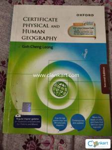 Certificate physical and human geography