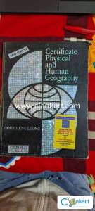 Certificate physical and human geography