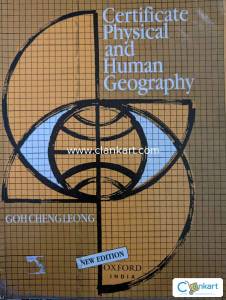 Certificate physical and human geography by GC Leong