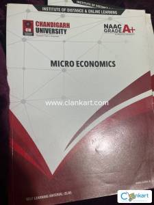 Chandigarh university micro economics sem 1