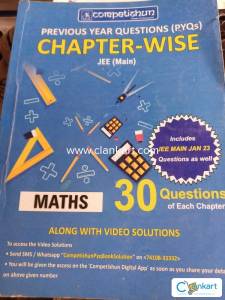 Chapter wise Maths pyqs jee mains Competishun Mohit Tyagi