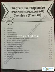 Chapter wise and topicwise chemistry class 12