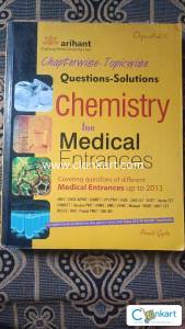 Chapterwise Topicwise Questions Solutions Chemistry for Medical Entran