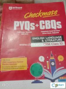 Checkmate English Language & Literature For class 10 CBSE 2025