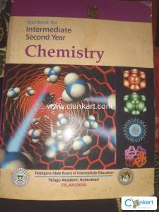 Chemistry 2nd yr text book for intermediate