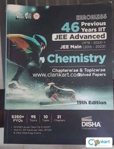 Chemistry 46 Previous Yrs IIT JEE Adv (1978-2023)+JEE MAIN (2013-2023)