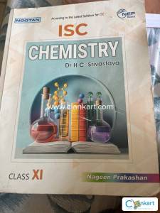 Chemistry BOOOK CLASS 11 isc nootan