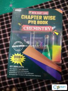Chemistry Chapter wise pyq book for CUET