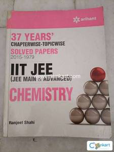 Chemistry JEE Solved Papers 37 Years