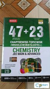 Chemistry JEE main and advanced