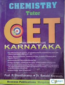 Chemistry- Karnataka CET-Boscoss