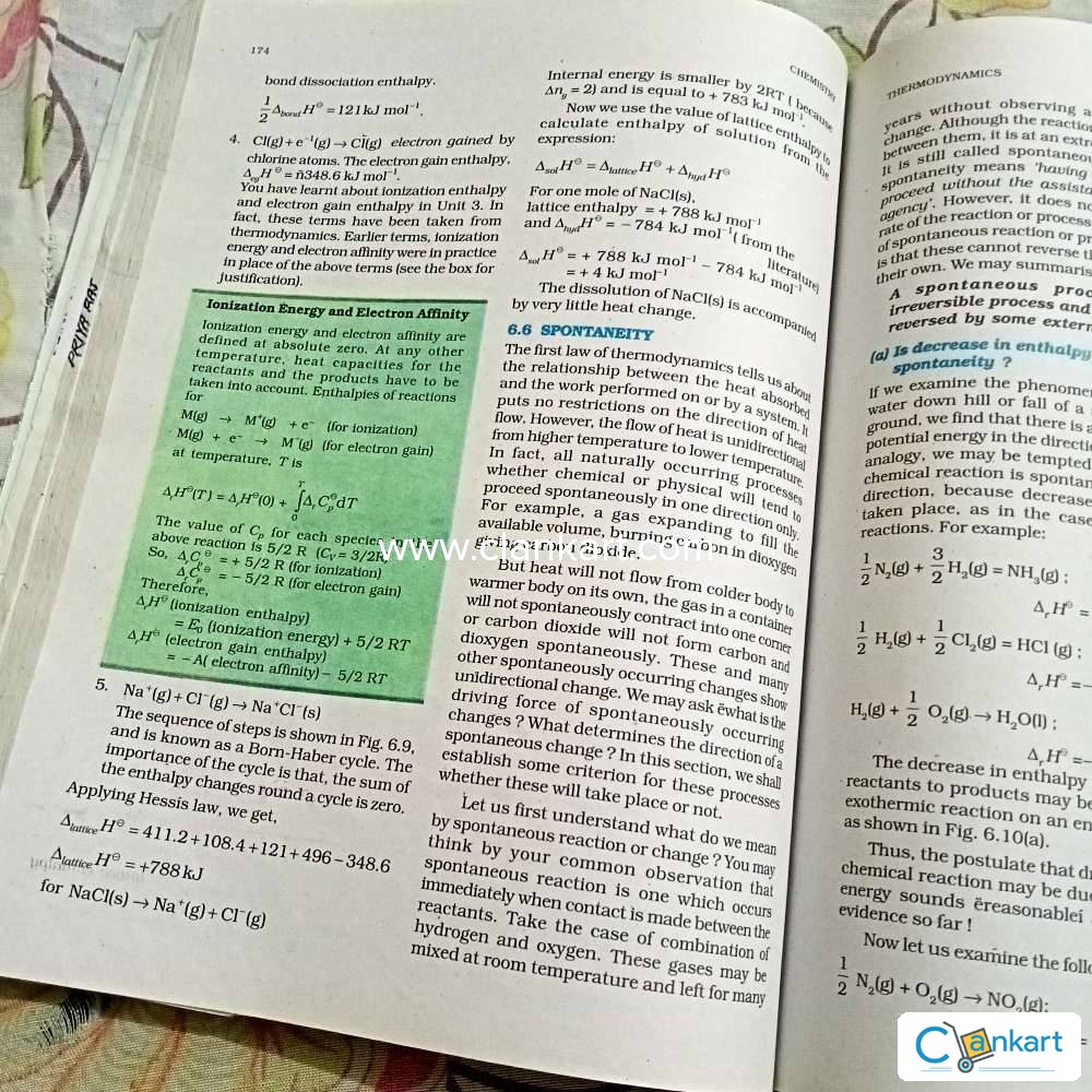 Chemistry NCERT Book for 11th