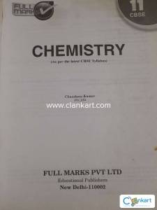 Chemistry Reference book for class 11