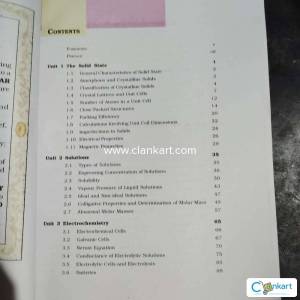 Chemistry Textbook for class12