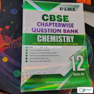 Chemistry U-LIKE Class 12 CBSE