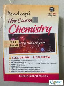 Chemistry Vol1 and Vol2 Of Class X12(Pradeep Publication)