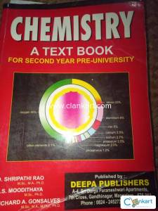 Chemistry a text book for class 12
